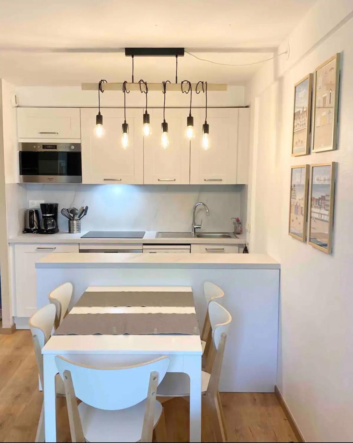 Appt 4 Pers-2 Chb-2 Sdb-Piscine-Linge Inclus-Literies Faites A L'Arrivee Inclus-Parking Apartment Le Touquet Ngoại thất bức ảnh